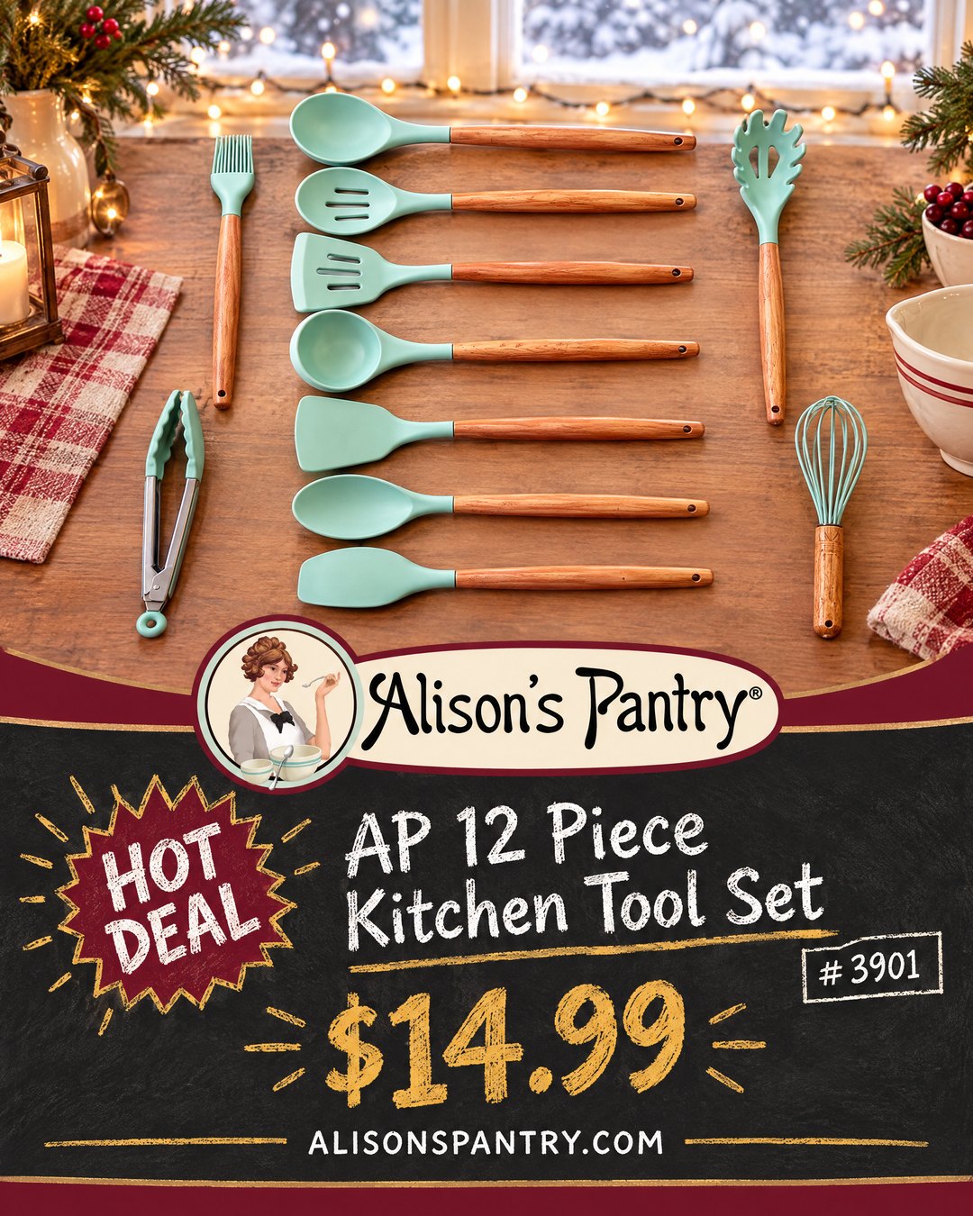 3901 AP 12 Piece Kitchen Tool Set