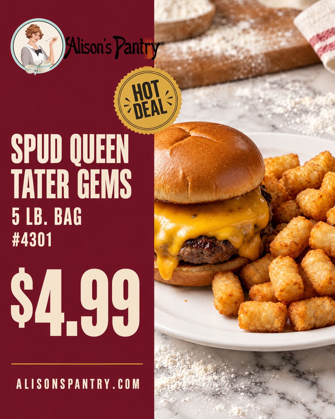 4301 Spud Queen Tater Gems