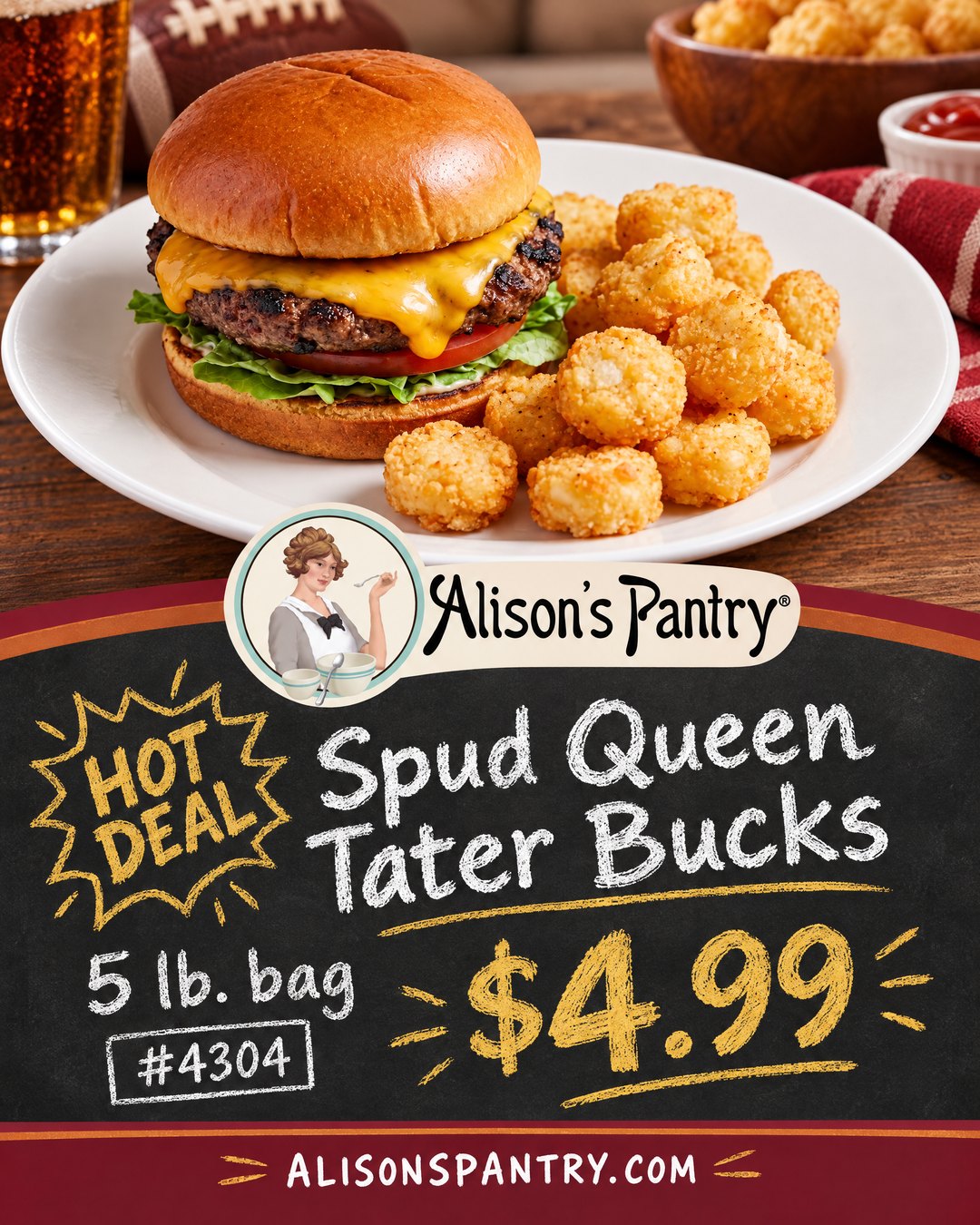 4304 Spud Queen Tater Bucks